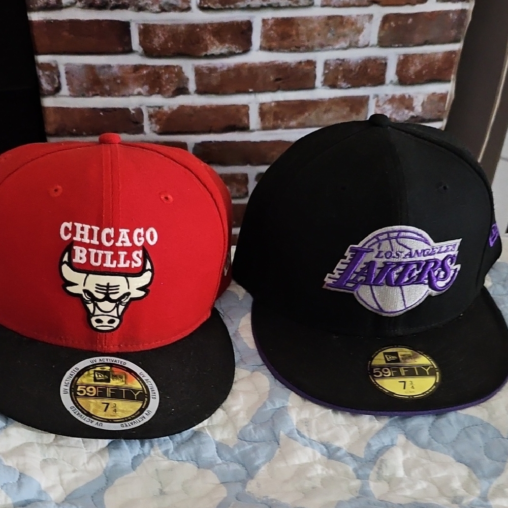 Chicago Bulls Red and Black Cap